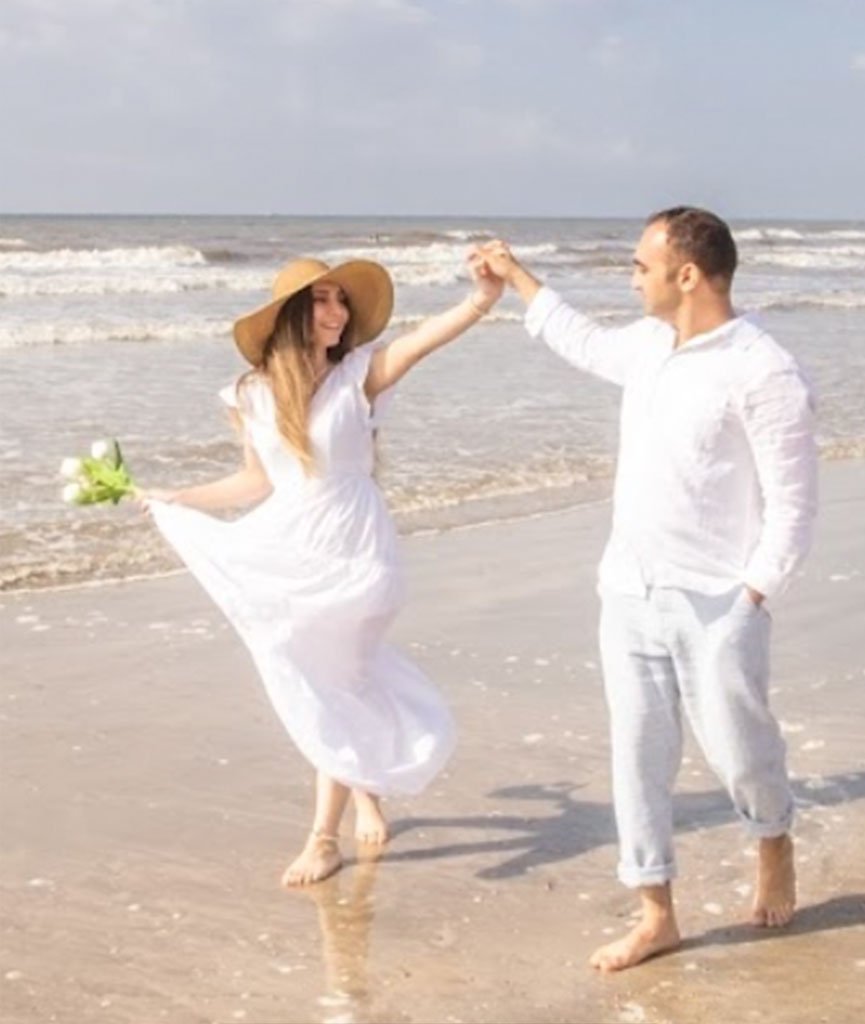 Couple on the beach